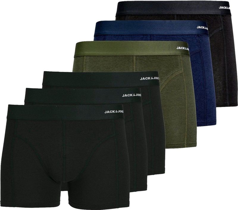 Jack & Jones - Boxershorts - Multipack 6 Stuks - Bamboe Viscose - Zacht