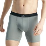 Adidas - Micro Flex - Boxershorts - Zwart-Grijs - 6-Pack, 85% Polyester, 15% Elastaan