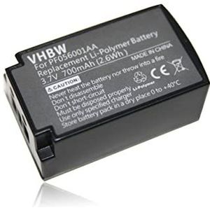 Vhbw - 1x Akku Ersatz für Parrot PF056001AA für Wireless Headset Kopfhörer (700 mAh, 3,7 v, Li-Polymer)