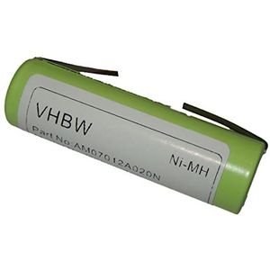 vhbw Accu compatibel met Philips Norelco WS600, YS502 elektrisch scheerapparaat (2000 mAh, 1,2 V, NiMH)