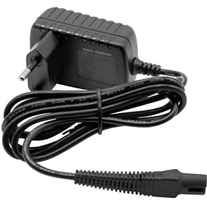 vhbw AC-voeding compatibel met Braun type 5762, 5764 50-W4200cs, 50-W4650cs, 60-B1200s, 60-B7200cc, 60-B7500cc scheerapparaat