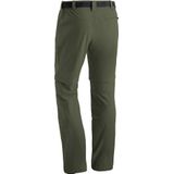 Heren - Wandelbroek - Mosgroen - 90% Polyamide 10% Elastaan - Afritsbaar