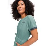 Maier Sports - Fortunit Dress 2 - Jurk - Turkoois - 100% Polyester