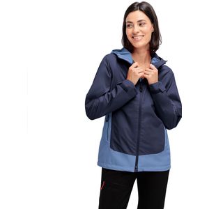Maier Sports Womens Brocken Regenjas (Dames |blauw |waterdicht)