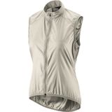 Gonso - Women's Road Vest - Fietsbodywarmer - Grijs/Beige - 100% Polyester