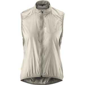 Gonso - Women's Road Vest - Fietsbodywarmer - Grijs/Beige - 100% Polyester
