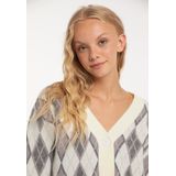 Mymo - Blonda - Vest - Wit - Veelkleurig