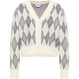 Mymo - Blonda - Vest - Wit - Veelkleurig