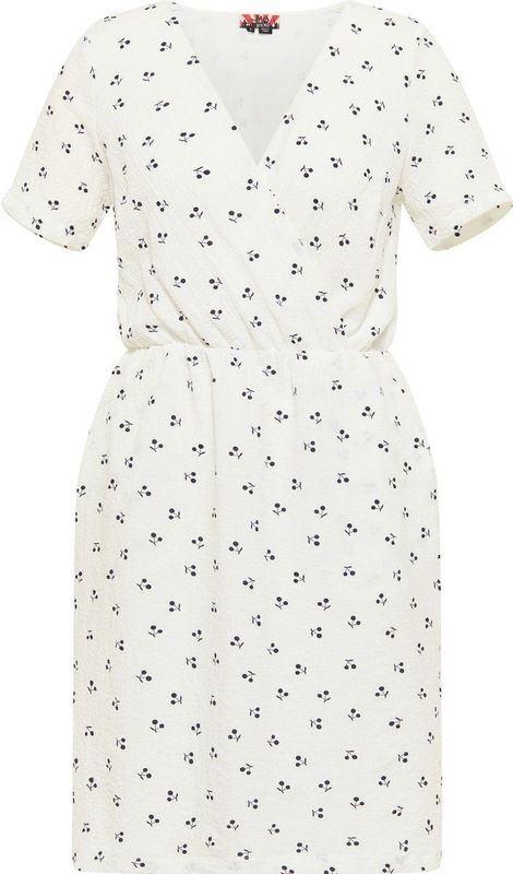 myMo ROCKS Jurk  zwart / wit