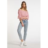 MYMO Blouse  blauw / groen / rosa / rood