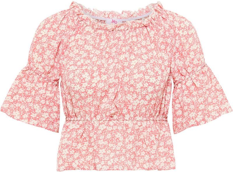 MYMO Blouse  blauw / groen / rosa / rood