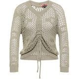 myMo ROCKS - Gebreide Trui - Katoen Acryl - Luchtig - V-hals