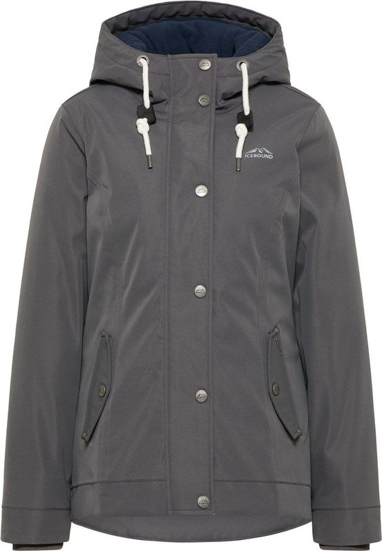 ICEBOUND - Klima Iglo - Winterjas - Steengrijs - Dames