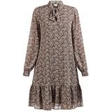 Usha Jurk  bruin / gemengde kleuren