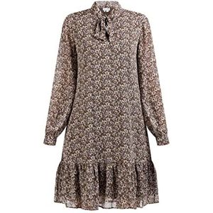 Usha Jurk  bruin / gemengde kleuren