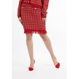 faina gebreide rok koosh