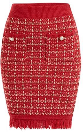 faina gebreide rok koosh