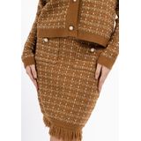 faina gebreide rok koosh