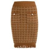 faina gebreide rok koosh