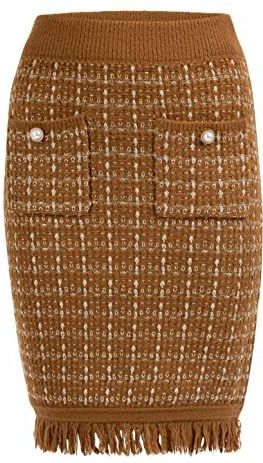 faina gebreide rok koosh