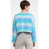 Mymo - Vest - Turkoois - Veelkleurig