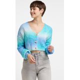 Mymo - Vest - Turkoois - Veelkleurig