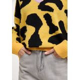 Mymo - Gebreide Trui - Geel