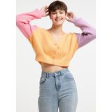 MyMo - Nolie - Vest - Wintergrijs - Cropped Shape