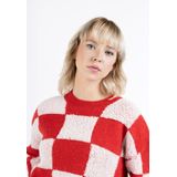 myMo - ROCKS - Trui - Lichtroze / Rood