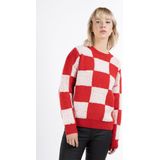 myMo - ROCKS - Trui - Lichtroze / Rood