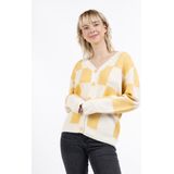 myMo - Blonda - Gebreide Trui - Zacht - Fair Isle-patroon