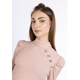 Mymo - Coltrui - Roze - Ribgebreid