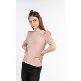 Mymo - Coltrui - Roze - Ribgebreid