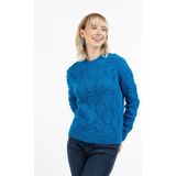 MYMO Trui 'Blonda'  royal blue/koningsblauw