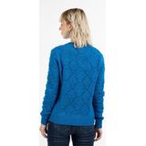 MYMO Trui 'Blonda'  royal blue/koningsblauw