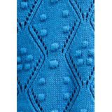 MYMO Trui 'Blonda'  royal blue/koningsblauw