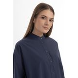RISA - Blouse - Marine - Klassieke Blouse - Lange Mouw