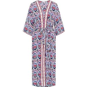 IZIA Kimono  crème / blauw / oranje / pink