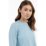 Mymo - Gebreide Trui - Lichtblauw - Dames