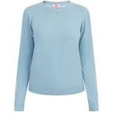 Mymo - Gebreide Trui - Lichtblauw - Dames