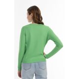 Mymo - Gebreide Trui - Lichtgroen - Dames