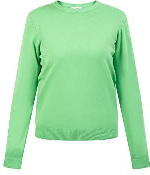 Mymo - Gebreide Trui - Lichtgroen - Dames