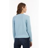 Mymo - Gebreide Trui - Lichtblauw - Dames