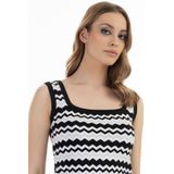 faina gebreide tanktop