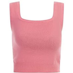 myMo Gebreide top dames T-shirt, Roze