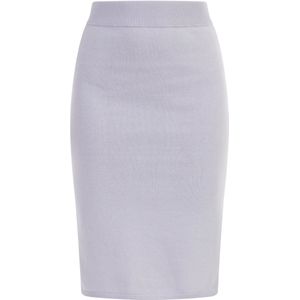 myMo - Gebreide Midi-rok - Lila - Kokerrok