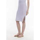 myMo - Gebreide Midi-rok - Lila - Kokerrok