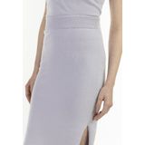 myMo - Gebreide Midi-rok - Lila - Kokerrok