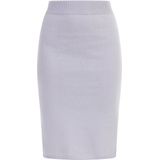 myMo - Gebreide Midi-rok - Lila - Kokerrok