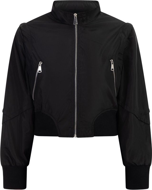 myMo - Blousonjack - Gewatteerd - Wafelstructuur